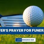 Golfer's Prayer for Funeral