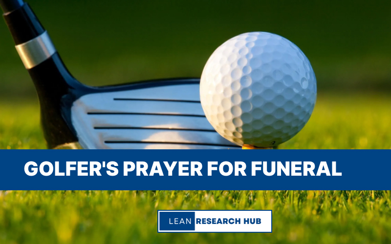 Golfer's Prayer for Funeral